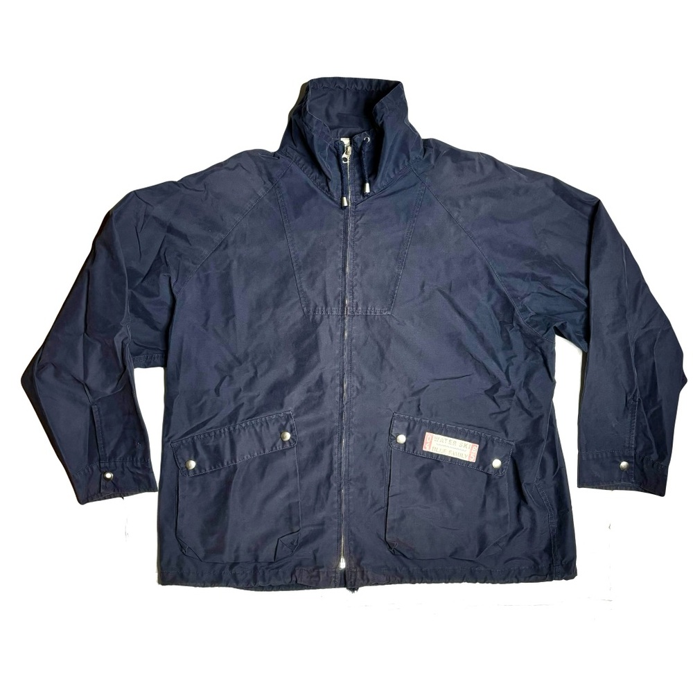Vintage Blue Family By United Colors Of Benetton Sailing Rain Jacket